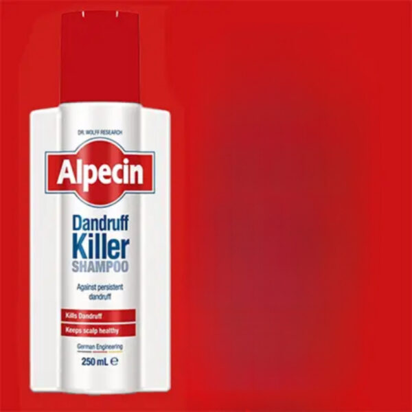 شامپو ضد شوره قوی آلپسین Alpecin Dandruff Killer حجم 250 میل