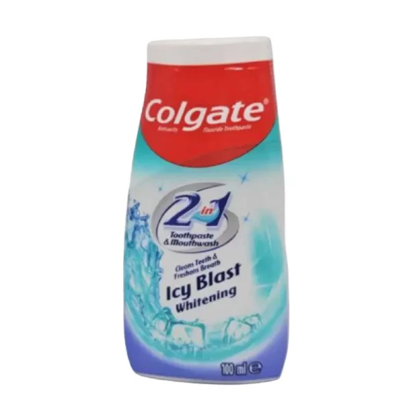 خمیردندان سفید کننده Colgate دهانشویه حجم 100 میل