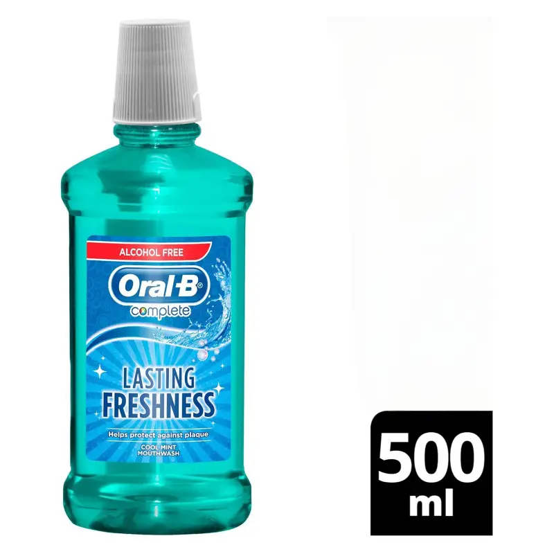 دهان شویه اورال بی مدل Lasting Freshness حجم 500 میل