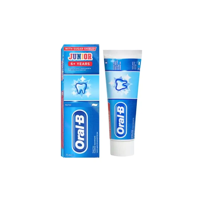 خمیردندان اورال بی جونیور Oral B Junior حجم 75 میلی لیتر