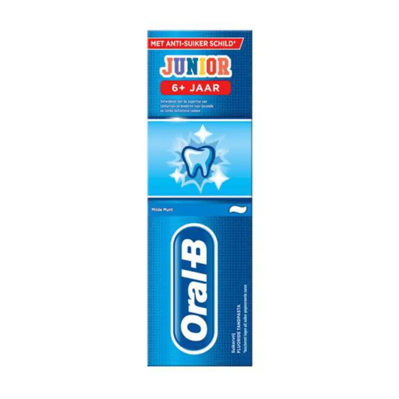 خمیردندان اورال بی جونیور Oral B Junior حجم 75 میلی لیتر