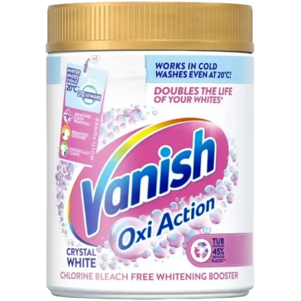 پودر سفید کریستال اکسیاکشن Vanish گرمBase 470