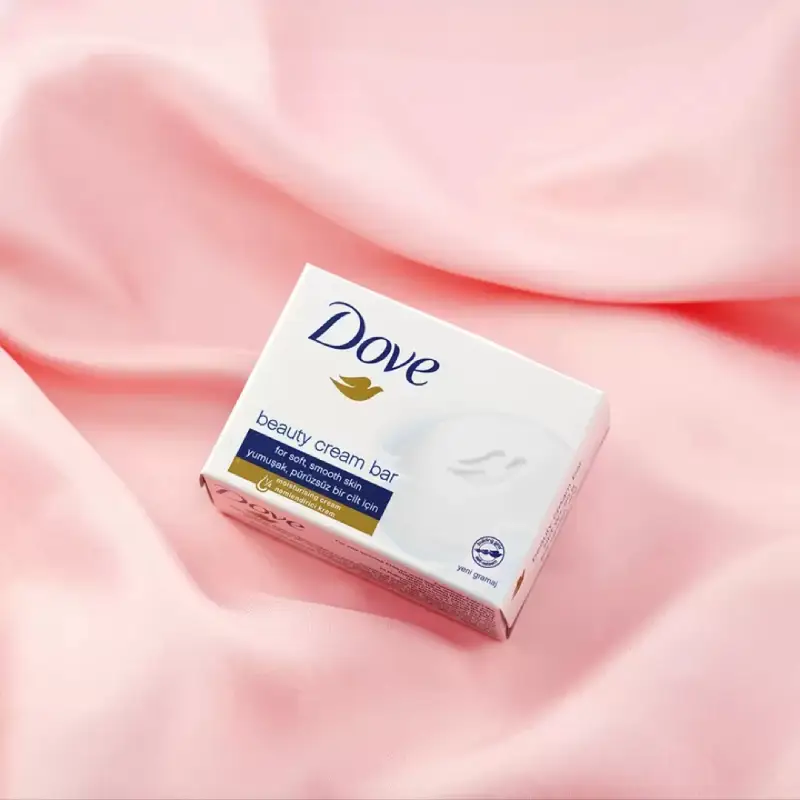 صابون کرمی داو Dove مدل شیر beauty cream bar حجم 135 گرم 