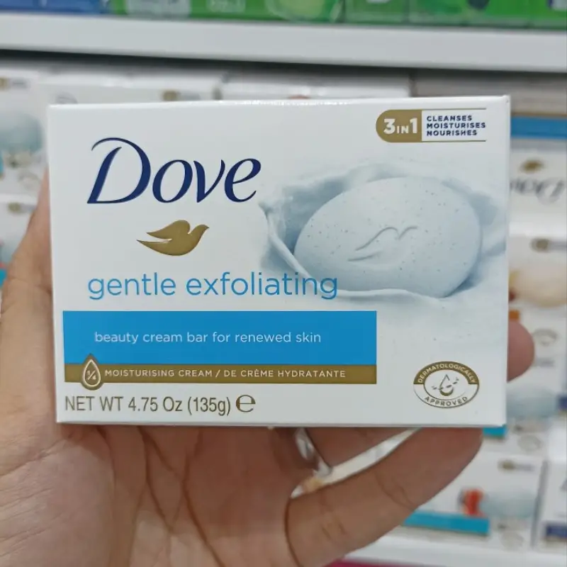 صابون داو مدل Gentle Exfoliating وزن 135 گرم