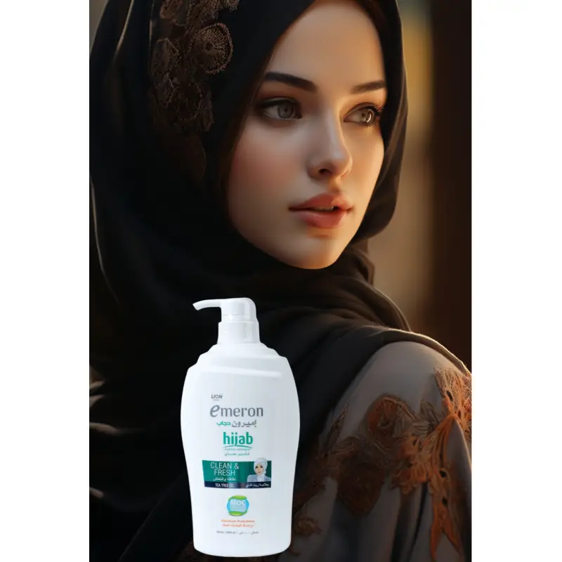 شامپو تمیزو تازه کردن مو امرون مدل clean & fresh حجم 1000 میل