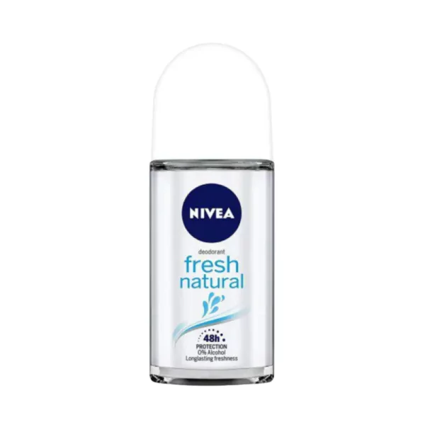 رول ضد تعریق زنانه فرش نچرال نیوآ Nivea Fresh Natural حجم 50 میل