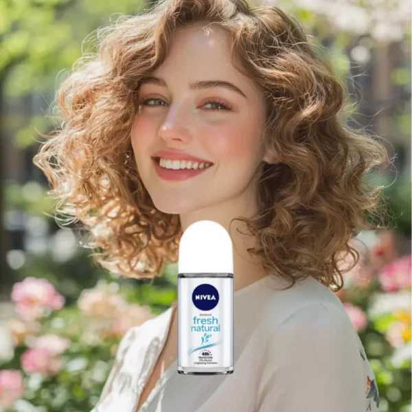 رول ضد تعریق زنانه فرش نچرال نیوآ Nivea Fresh Natural حجم 50 میل