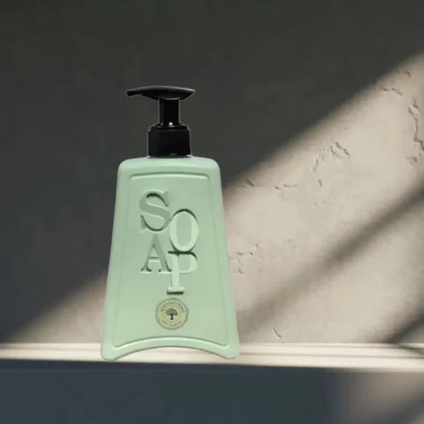 صابون دست مایع تازه صبحگاهی سبز برند SOAP حجم 500 میل