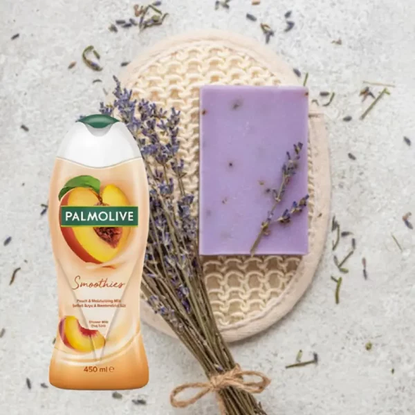 شامپو بدن پالمولیو Palmoive مدل هلو با حجم 450 میل