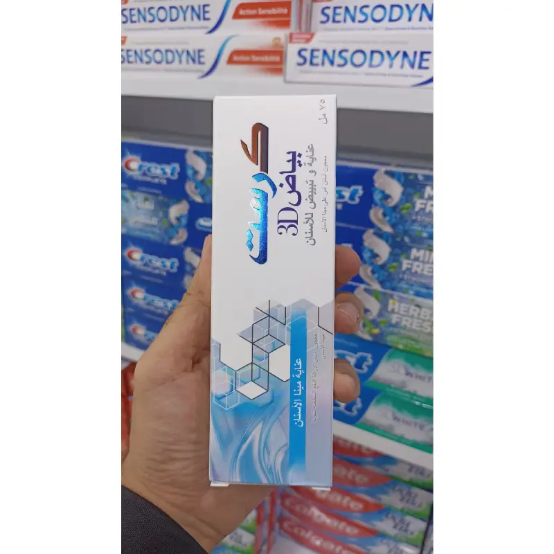 خمیردندان Crest مدل 3D Whitening Toothpaste حجم 75 میل