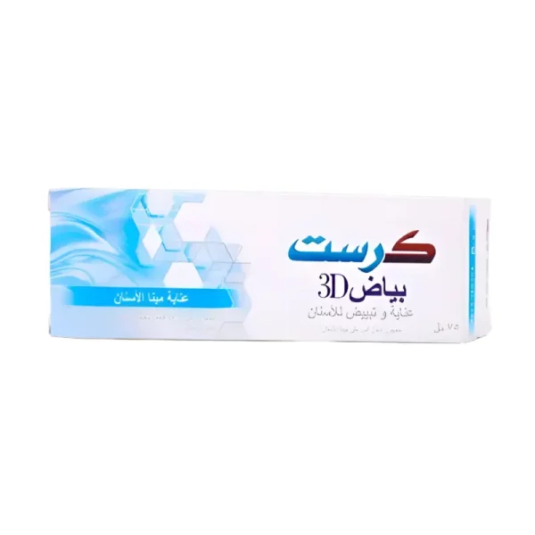 خمیردندان Crest مدل 3D Whitening Toothpaste حجم 75 میل